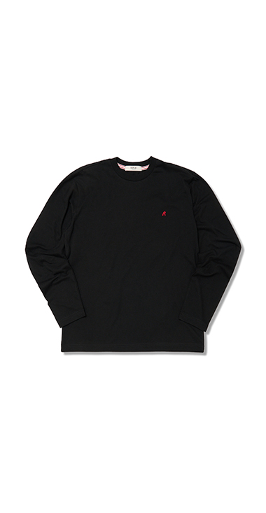 ベーシックジャージーRロゴ ロングTシャツ 詳細画像